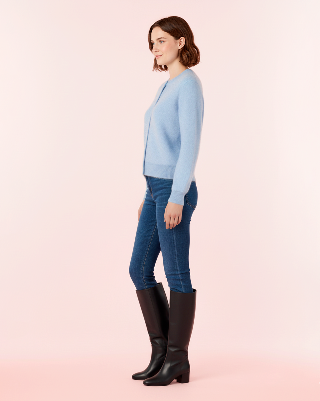 The Renée 100% Cashmere Cardigan