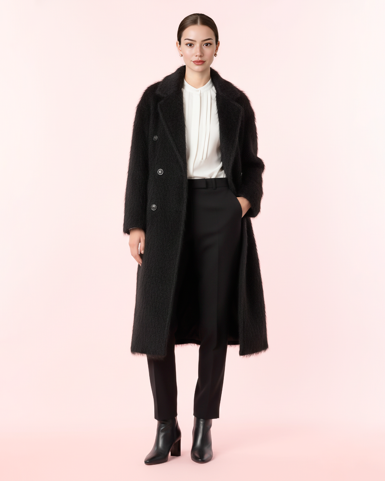 The Ivy 100% Cashmere Coat