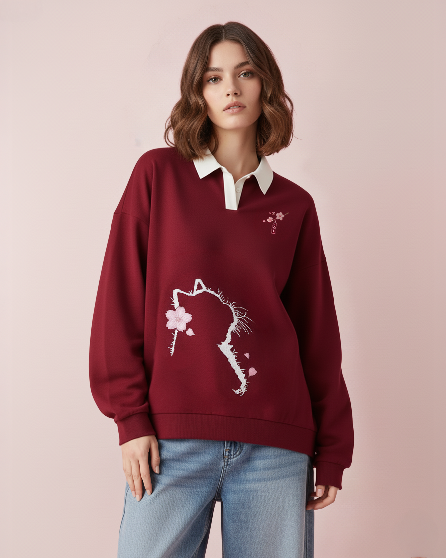 The Virginia Cat Sweater