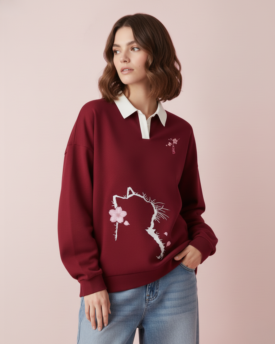 The Virginia Cat Sweater