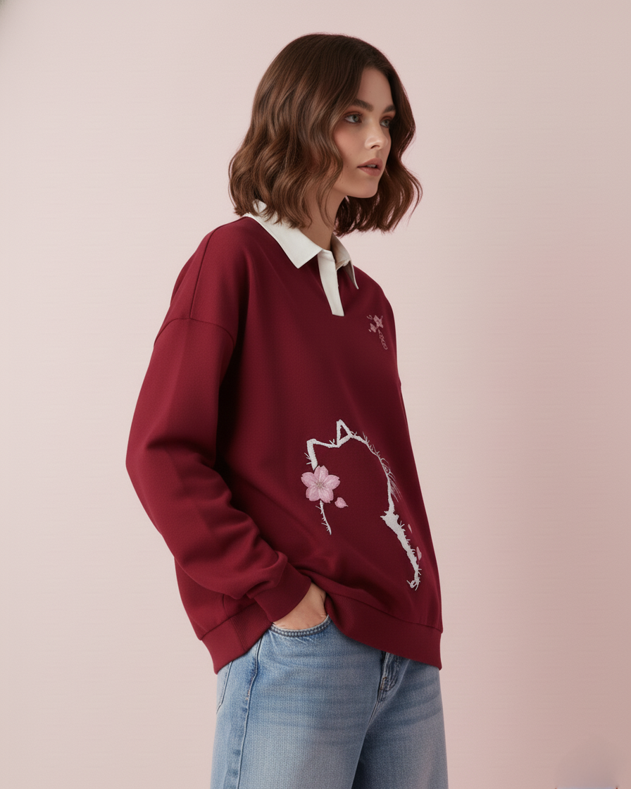 The Virginia Cat Sweater