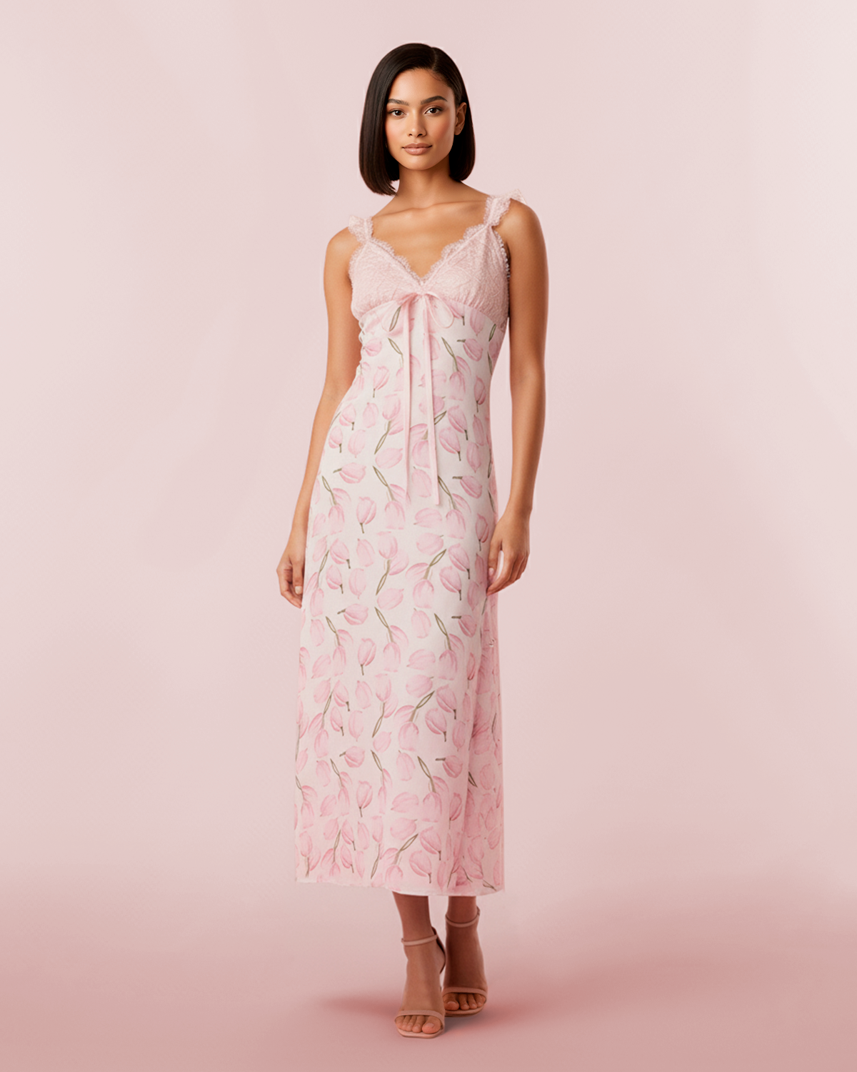 The Marcella Lace Maxi Dress