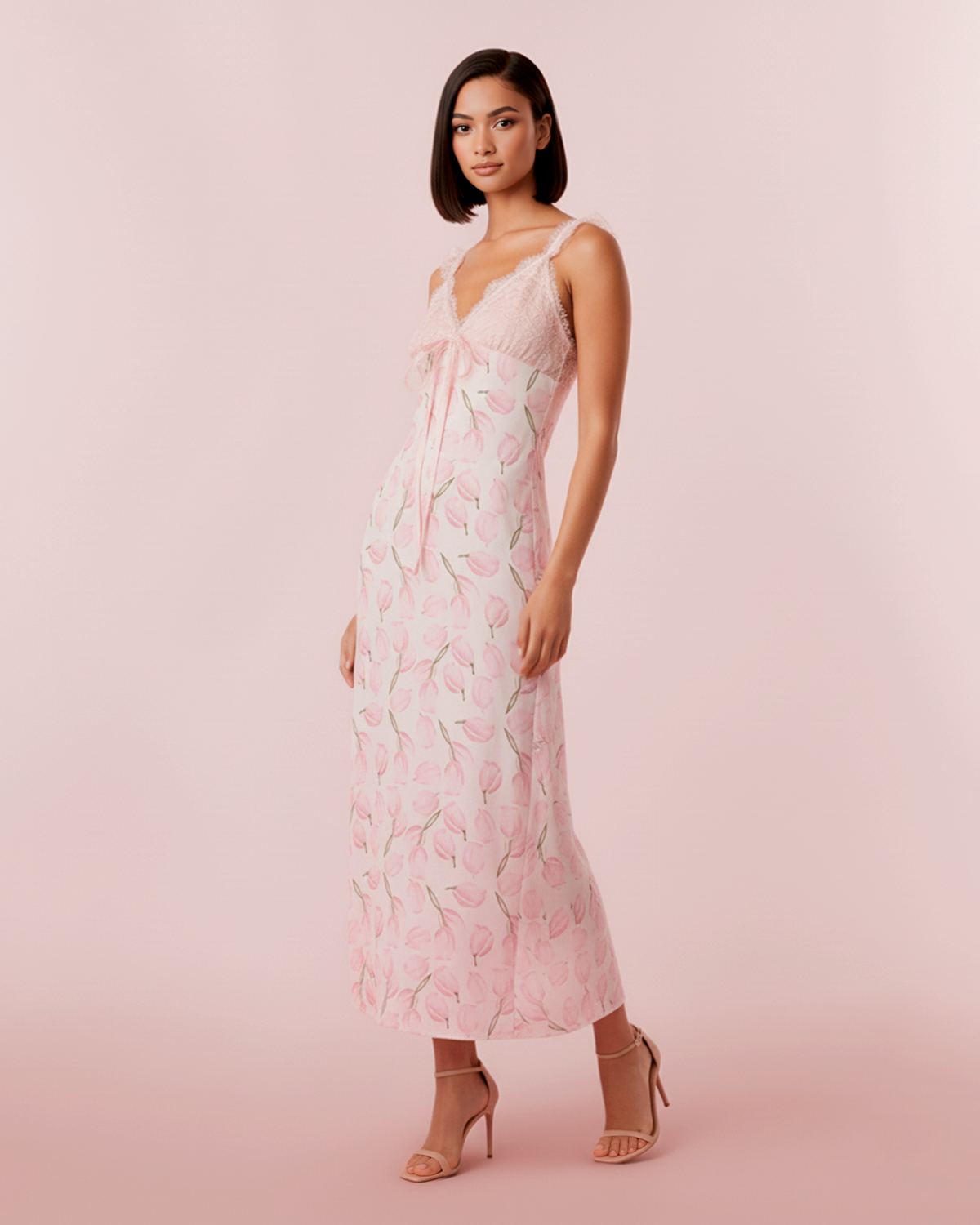 The Marcella Lace Maxi Dress