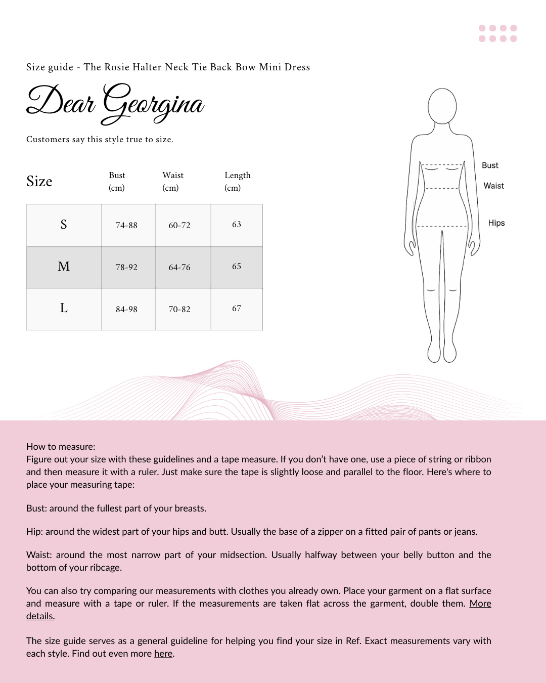 The Rosie Halter Neck Tie Back Bow Mini Dress