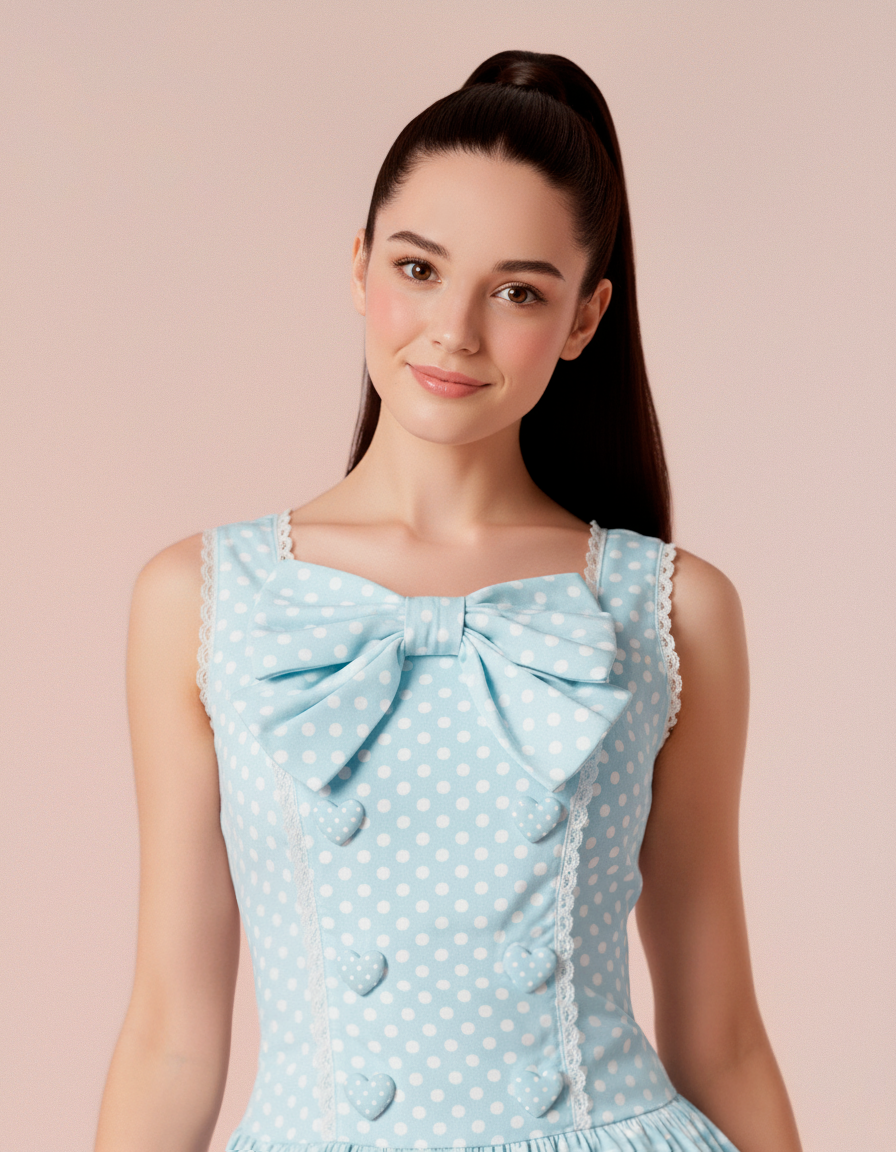 The Valentina Polka Dot Dress