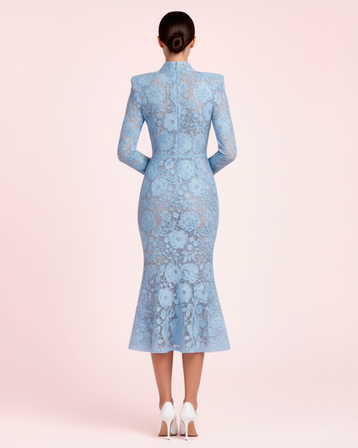 The Eleanor Lace Midi Dress