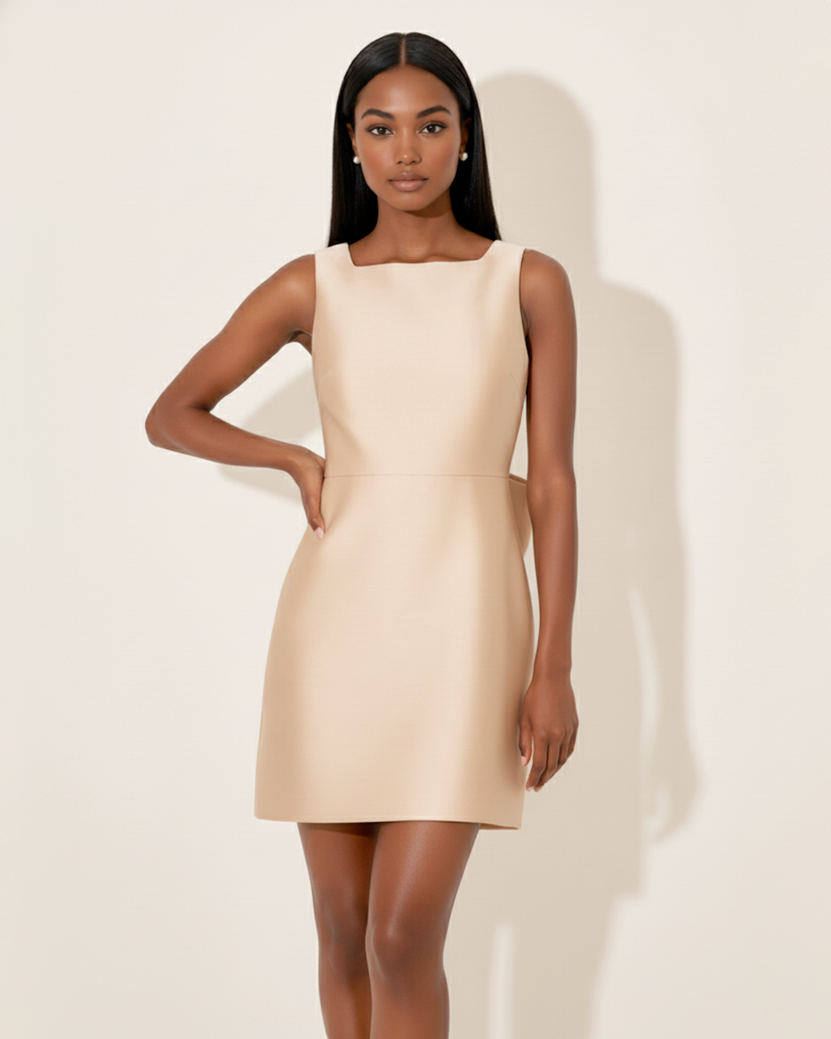 The Kate Satin Mini Dress