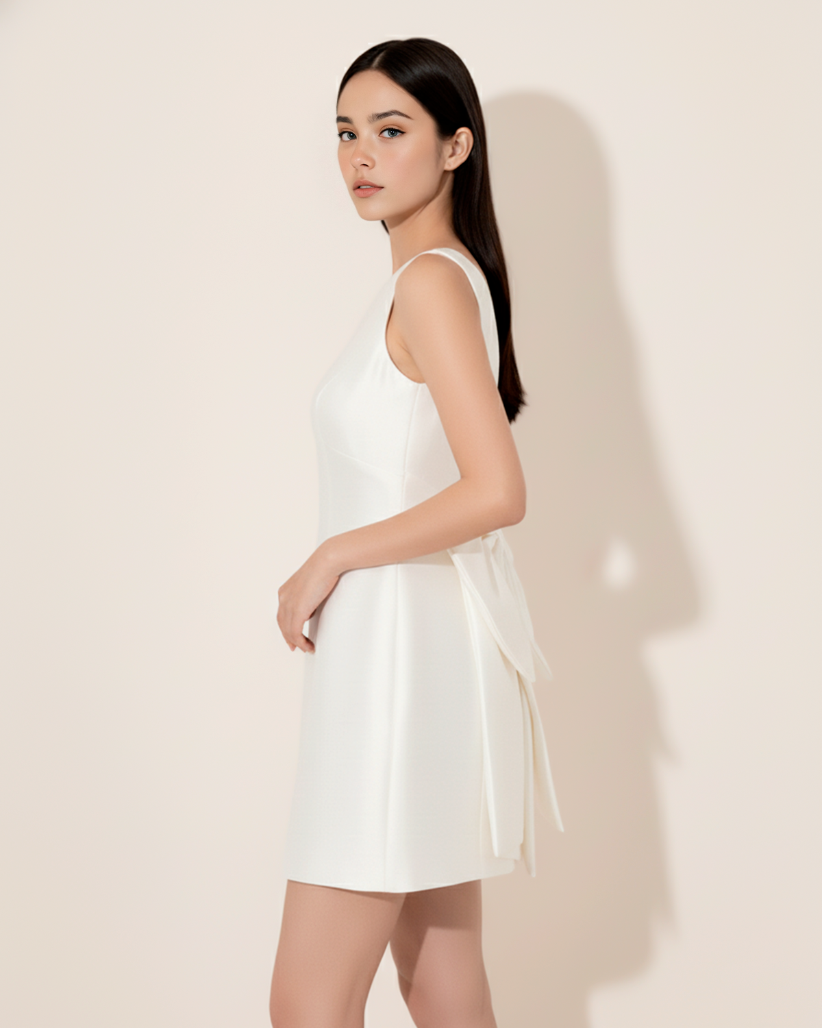 The Kate Satin Mini Dress