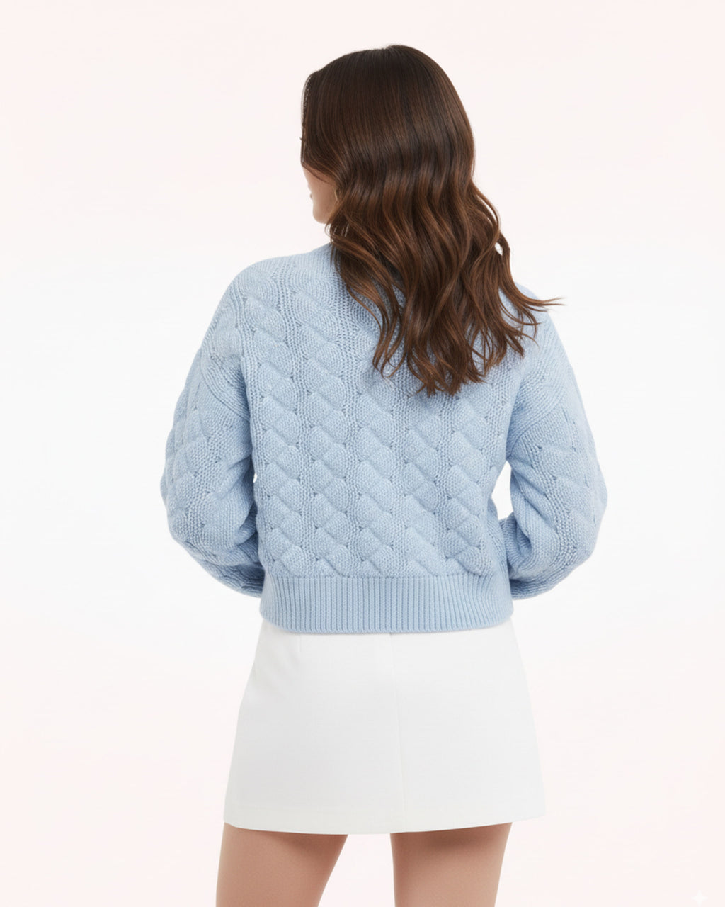 The Agnes Floral Appliqué Cardigan