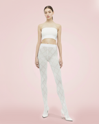 The Rosie Diamond Knit Tights